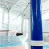 Волейбольные стойки универсальные со стаканами и механизмом натяжения троса ZAVODSPORTA за 41&nbsp;400 ₽ купить в Вологде